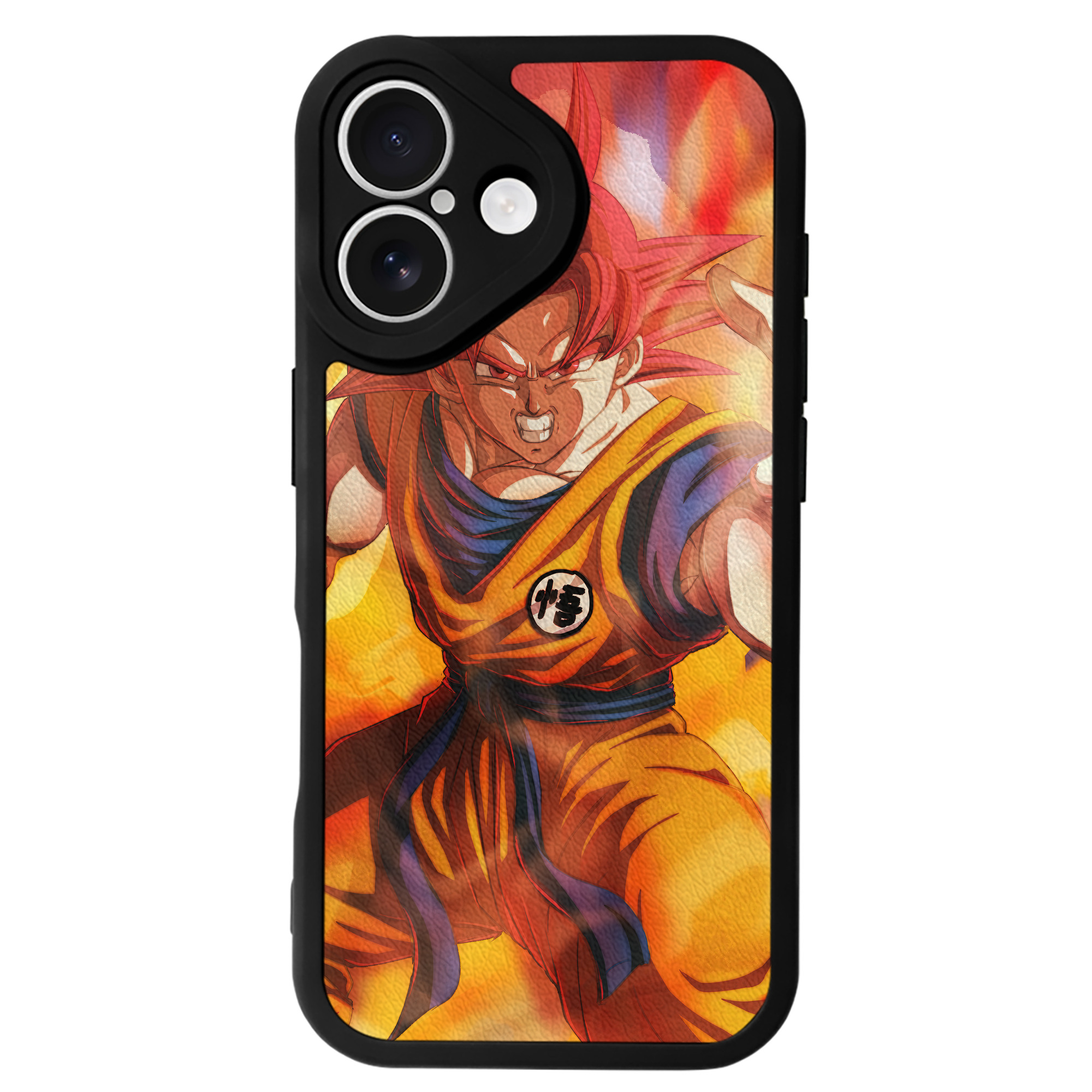 （画像用） ドラゴンボール DRAGON BALL 【iPhone 16シリーズ対応】シリコンスマホケース（レザー調） 材質：シリコン